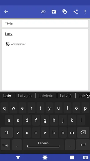 Latvian for AnySoftKeyboard